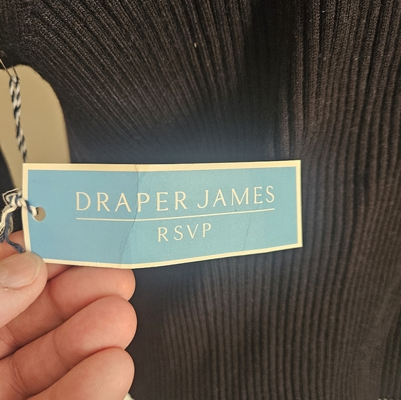 Draper James Tie Front Cardigan With Removable Fur Trim NWT - Picture 10 of 15